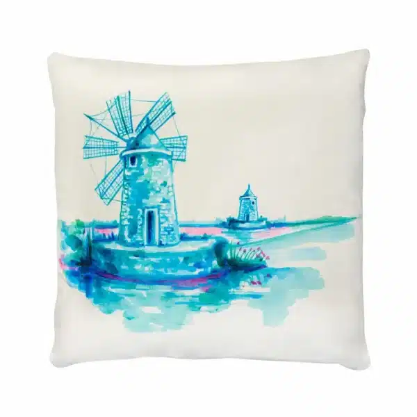 Cuscino Antico Mulino in Velluto