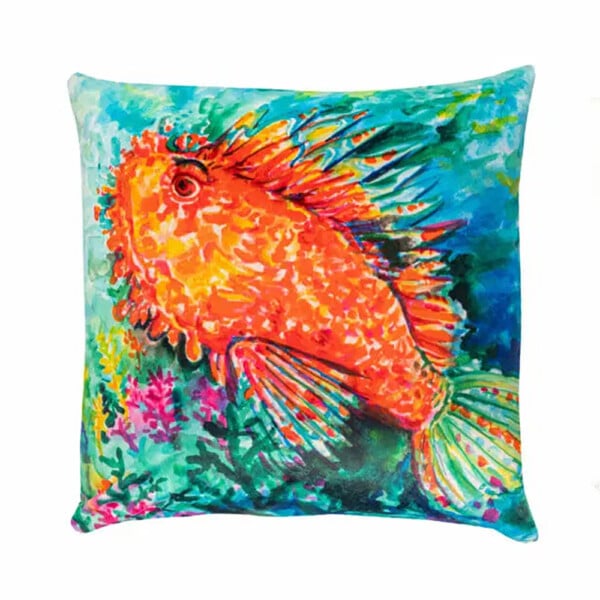 Cuscino Scorfano Brioso in Velluto