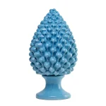 Pigna Azzurro Cielo in Ceramica di Caltagirone XL
