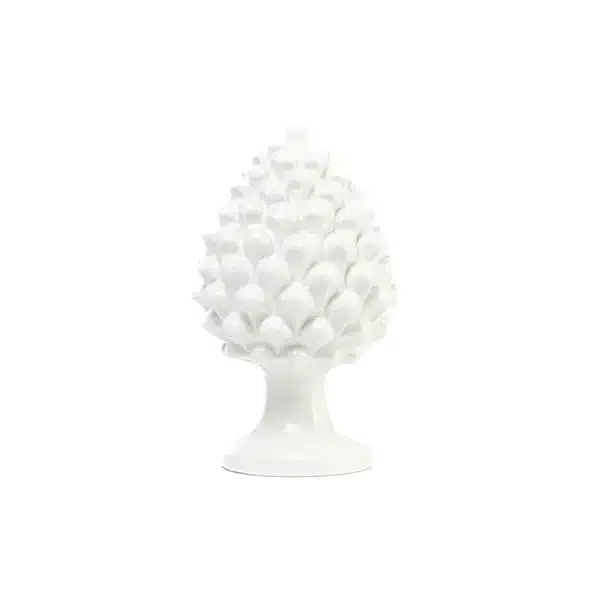 Pigna artigianale di Caltagirone Bianco Puro media (S)