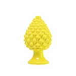 Pigna di Caltagirone artigianale Giallo Cadmio media (M)