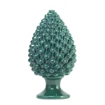 Pigna Verde Siciliano in Ceramica di Caltagirone XL