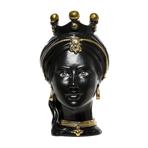 Testa di Moro Donna in Ceramica di Caltagirone