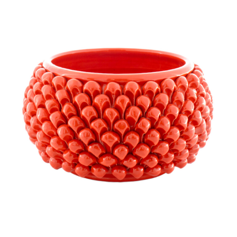 Cachepot M per piante in Ceramica di Caltagirone