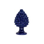 Pigna artigianale di Caltagirone Blu Cobalto media (S)