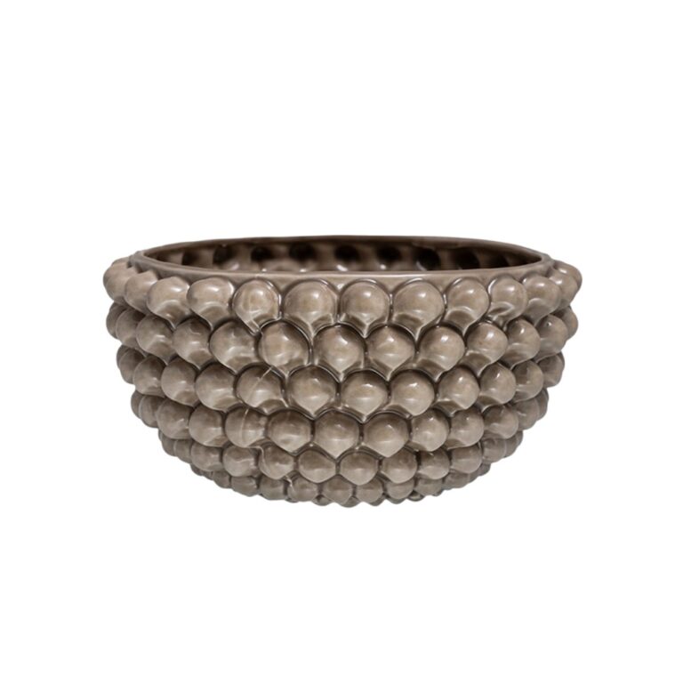 Centrotavola Tortora Sabbiato M in ceramica di Caltagirone medio